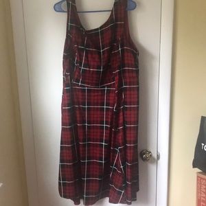 Retro Chic Torrid Plaid Dress